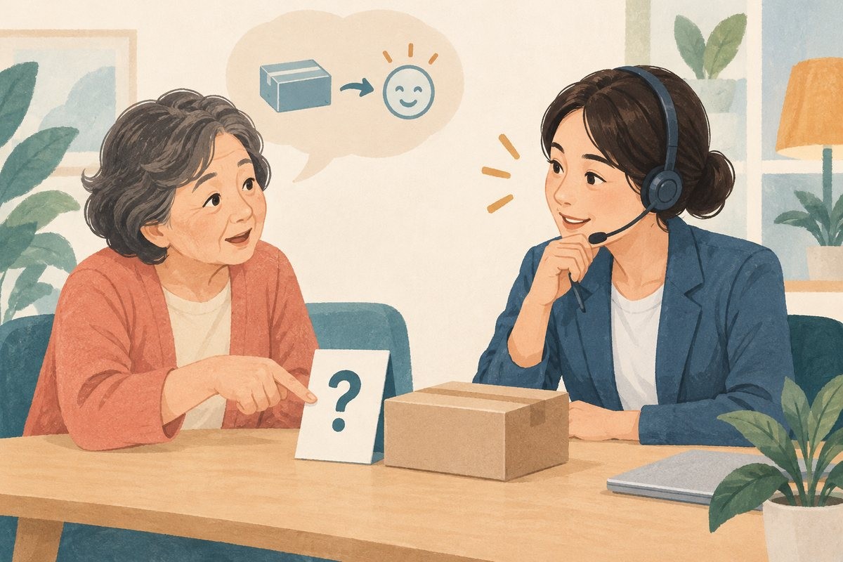 先了解客户想完成什么，再确定解释范围。